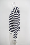 Chevron Pattern Knit Sweater