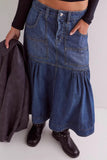 Versatile Denim Skirt