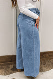 High-Waist Wide-Leg Trousers