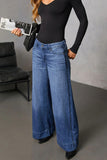 Wide-Leg Straight Jeans for Effortless Style