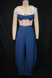 Striped Two-Piece Pants Set