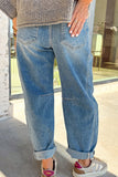 Relaxed Straight-Leg Jeans