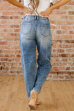 Vintage Washed Seam Detail Jeans