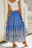 Elegant Paisley Maxi Skirt