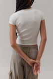 Scenic Print Fitted T-Shirt