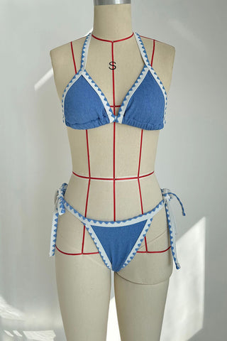Stylish Triangle Bikini Set