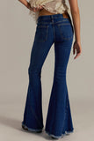 Stylish Wide-Leg Flare Jeans