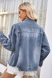 Pearly Studded Denim Jacket