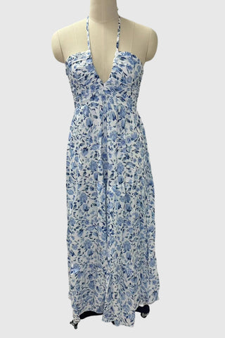 Halter Neck Maxi Dress