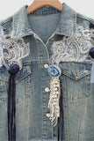 Embellished Denim Jacket