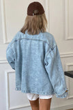 Oversized Button-Front Jacket