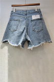 Embellished Denim Shorts