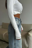 Relaxed Fit Straight Jeans