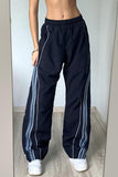 Elastic Waist Casual Trousers