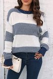 Striped Sweater with Relaxed Fit
