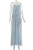 Spaghetti Strap Flowy Maxi Dress