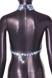 Crystal Embellished Halter Tank