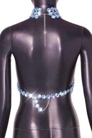 Crystal Embellished Halter Tank
