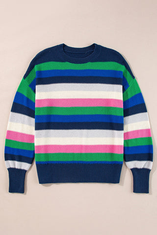 Striped Crewneck Sweater
