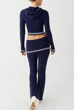Stylish Hooded Pants Set