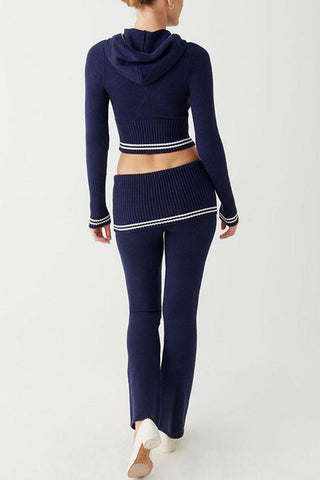 Stylish Hooded Pants Set