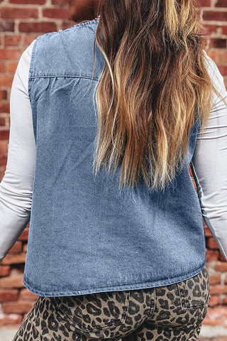 Flowy Denim Tank Top