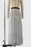 Flowy Sheer Maxi Skirt