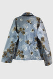Floral Embellished Denim Jacket