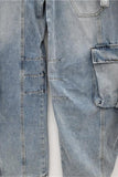 Utility-Inspired Wide Leg Jeans