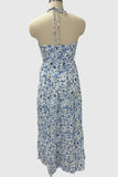 Halter Neck Maxi Dress