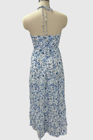 Halter Neck Maxi Dress
