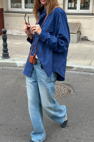 Versatile Shirt with Button Detail