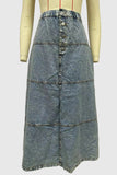 Bohemian A-Line Midi Skirt