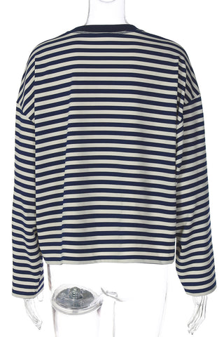 Striped Long-Sleeve T-Shirt
