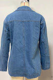 Classic Buttoned Denim Jacket