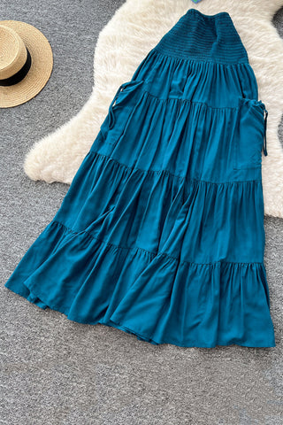 Tiered Maxi Skirt Set