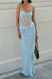 Elegant Sundress with Lace Detail
