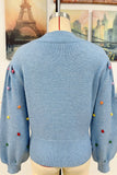 Playful Polka Dot Sweater