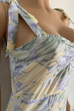 Tie-Strap Midi Swing Dress