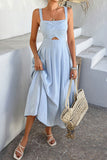 Sleeveless Cutout Sundress