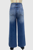 Classic Wide-Leg Straight Jeans