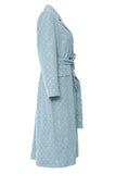 Double-Breasted Belted Trench Coat