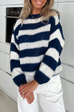 Striped Knit Sweater