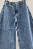 Stylish Wide Leg Cutout Jeans