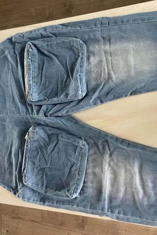 Relaxed Fit V-Neck Jumpsuit