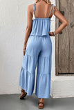 Strappy Two-Piece Pant Set
