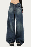 Relaxed Wide-Leg Jeans