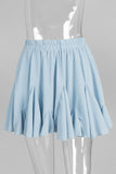 Elegant High-Waist Mini Skirt