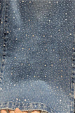Wide-Leg Denim Trousers with Belt
