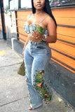 Graphic Pants Set
